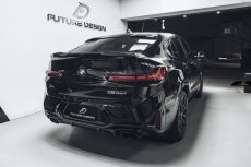 画像3: BMW X4 G02 トランク用リアスポイラー 本物DryCarbon ドライカーボン (3)