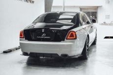 画像4: ROLLS-ROYCE GHOST ロールスロイス ゴースト リア ディフューザー 本物DryCarbon ドライカーボン (4)