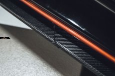 画像14: Lamborghini ランボルギーニ Huracan ウラカン EVO サイドスカート 本物DryCarbon ドライカーボン (14)