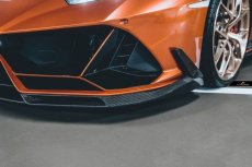 画像3: Lamborghini ランボルギーニ Huracan ウラカン EVO フロント リップスポイラー 本物DryCarbon ドライカーボン (3)
