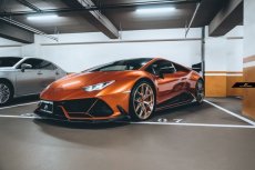 画像9: Lamborghini ランボルギーニ Huracan ウラカン EVO サイドスカート 本物DryCarbon ドライカーボン (9)