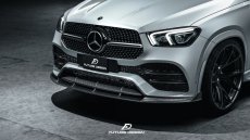 画像11: BENZ メルセデス・ベンツ GLE-Class C167 AMGフロントバンパー用リップスポイラー 本物DryCarbon ドライカーボン (11)