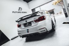 画像6: BMW 4シリーズ F83 カブリオレ M4 トランク用  リアウィング 本物DryCarbon ドライカーボン (6)