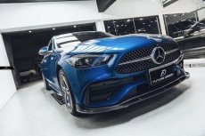 画像15: BENZ メルセデス・ベンツ C-Class W206 S206 フロント リップスポイラー 本物Drycarbon ドライカーボン (15)