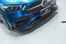 画像10: BENZ メルセデス・ベンツ C-Class W206 S206 フロント リップスポイラー 本物Drycarbon ドライカーボン (10)