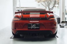 画像5: PORSCHE ポルシェ 718 ケイマン ボクスター 用 981 GT4仕様 リアウィング エアロ カスタム (5)