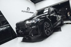 画像17: BMW Xシリーズ X7 G07 Mスポーツ サイドスカート 本物DryCarbon ドライカーボン (17)