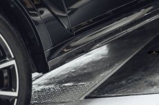 画像13: BMW Xシリーズ X7 G07 Mスポーツ サイドスカート 本物DryCarbon ドライカーボン (13)