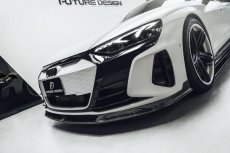 画像7: AUDI RS E-tron GT フロント リップスポイラー 本物DryCarbon ドライカーボン (7)