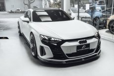 画像4: AUDI RS E-tron GT サイドスカート 本物DryCarbon ドライカーボン (4)