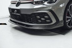 画像9: VW フォルクスワーゲン GOLF ゴルフ 8 GTI Mk8 フロント リップスポイラー 本物Drycarbon ドライカーボン (9)