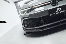 画像6: VW フォルクスワーゲン GOLF ゴルフ 8 GTI Mk8 フロント リップスポイラー 本物Drycarbon ドライカーボン (6)