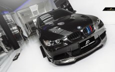 画像2: BMW E92 E93 前期車 専用 ドーム式 ボンネット パフォーマンス Mエンジンフード 隆起 M3ルック (2)