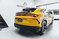 画像3: Lamborghini URUS ウルス トランク用 リアスポイラー V2 本物DryCarbon ドライカーボン (3)