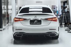 画像8: BENZ メルセデス・ベンツ C-Class W206 セダン専用  トランク リアスポイラー 本物Drycarbon ドライカーボン (8)