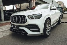 画像12: BENZ メルセデス・ベンツ GLE-Class C167 AMGフロントバンパー用リップスポイラー 本物DryCarbon ドライカーボン (12)