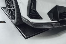 画像14: BMW Xシリーズ X4 G02 Mスポーツ 後期車 フロントバンパー用リップスポイラー 本物DryCarbon ドライカーボン (14)