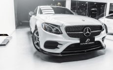 画像20: BENZ メルセデス・ベンツ E-Class W213 S213 前期車 AMGフロントバンパー用 リップスポイラー 本物DryCarbon ドライカーボン (20)