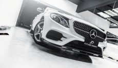 画像15: BENZ メルセデス・ベンツ E-Class W213 S213 前期車 AMGフロントバンパー用 リップスポイラー 本物DryCarbon ドライカーボン (15)