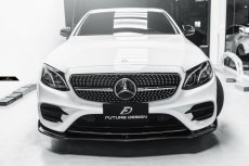 画像16: BENZ メルセデス・ベンツ E-Class W213 S213 前期車 AMGフロントバンパー用 リップスポイラー 本物DryCarbon ドライカーボン (16)