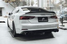 画像9: AUDI A5 S5 RS5 SportBack スポーツバック リアスポイラー 本物DryCarbon ドライカーボン (9)