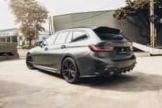 画像5: BMW 3シリーズ G20 G21 M-TECH Mスポーツ サイドスカート スポイラー フォージドカーボン 本物DryCarbon ドライカーボン (5)