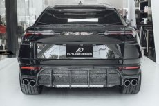 画像20: Lamborghini URUS ウルス リアバンパー用 リアディフューザー 本物DryCarbon ドライカーボン (20)