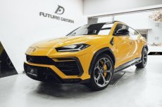 画像3: Lamborghini URUS ウルス サイド フェンダーガーニッシュ 本物DryCarbon ドライカーボン (3)