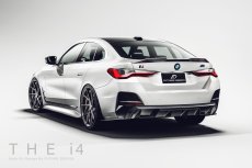 画像2: BMW 4シリーズ i4 トランク リアスポイラー 本物DryCarbon ドライカーボン (2)