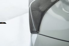 画像6: BMW 4シリーズ i4 トランク リアスポイラー 本物DryCarbon ドライカーボン (6)