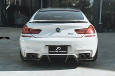 画像2: BMW 6シリーズ F06 F12 F13 M6 ディフューザー 本物DryCarbon ドライカーボン (2)