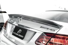 画像1: BENZ メルセデス・ベンツ E-Class W212 トランク用リアスポイラー 本物DryCarbon ドライカーボン (1)