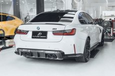 画像4: BMW 3シリーズ G80 M3 リア用 ディフューザー 本物DryCarbon ドライカーボン (4)