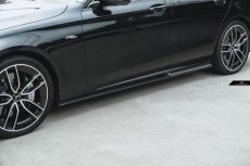 画像19: BENZ メルセデス・ベンツ E-Class W213 S213  AMGバンパー用 サイドスカート 本物DryCarbon ドライカーボン (19)