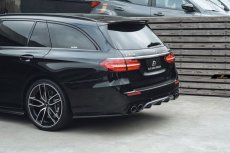 画像11: BENZ メルセデス・ベンツ E-Class W213 AMG E53 E63用リア カナード スプリッター 左右セット 本物DryCarbon ドライカーボン (11)