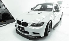 画像2: BMW E92 E93 前期車 専用 ドーム式 ボンネット パフォーマンス Mエンジンフード 隆起 M3ルック (2)