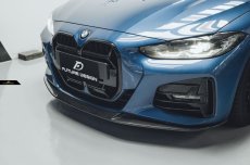 画像3: BMW 4シリーズ G22 G23 フロント用 艶ありブラックキドニーグリル センターグリル (3)