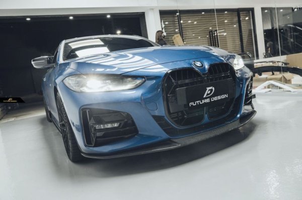 BMW 4シリーズ G22 G23 フロント用 艶ありブラックキドニーグリル