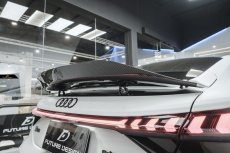 画像6: AUDI RS E-tron GT  トランク リアスポイラー 本物DryCarbon ドライカーボン 入り替え (6)