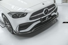 画像9: BENZ メルセデス・ベンツ C-Class W206 S206 フロント リップスポイラー 本物Drycarbon ドライカーボン (9)