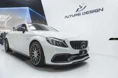 画像8: BENZ メルセデス・ベンツ C-Class C205 クーペ C63専用 ED1 アンダー リップスポイラー 本物Drycarbon ドライカーボン (8)