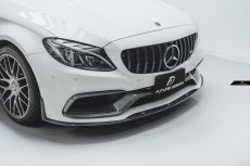 画像3: BENZ メルセデス・ベンツ C-Class C205 クーペ C63専用 ED1 アンダー リップスポイラー 本物Drycarbon ドライカーボン (3)