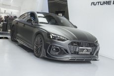 画像12: AUDI RS5 SportBack スポーツバック B9.5 フロント リップスポイラー 本物DryCarbon ドライカーボン (12)