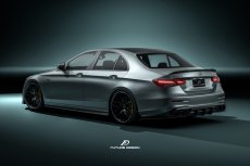 画像15: BENZ メルセデス・ベンツ E-Class W213 セダン AMG E53 用 リアディフューザー 本物DryCarbon ドライカーボン (15)