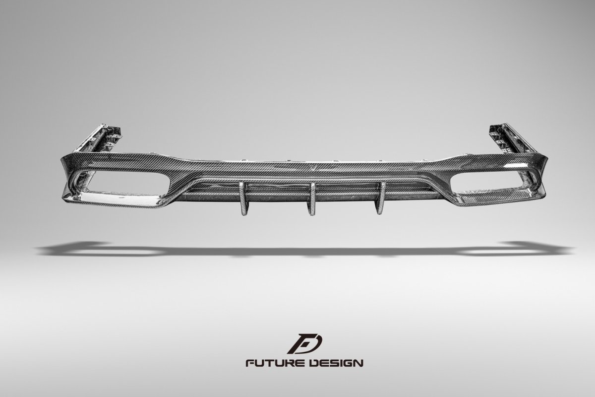画像17: BENZ メルセデス・ベンツ E-Class W213 セダン 前期用 リアディフューザー 本物DryCarbon ドライカーボン (17)
