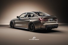 画像5: BMW 3シリーズ G80 M3 セダン トランク用  リアスポイラー 本物DryCarbon ドライカーボン (5)