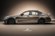 画像4: BMW 4シリーズ G82 M4 フロント用 リップスポイラー 本物DryCarbon ドライカーボン (4)