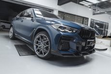 画像15: BMW Xシリーズ X6 G06 フロント フェンダー エアインテーク 本物DryCarbon ドライカーボン (15)