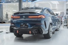 画像15: BMW Xシリーズ X6 G06 リアスポイラー 本物DryCarbon ドライカーボン (15)