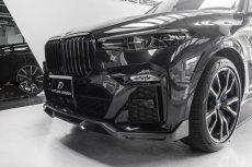 画像6: BMW G07 X7 フロント用艶ありブラック キドニーグリル センターグリル (6)
